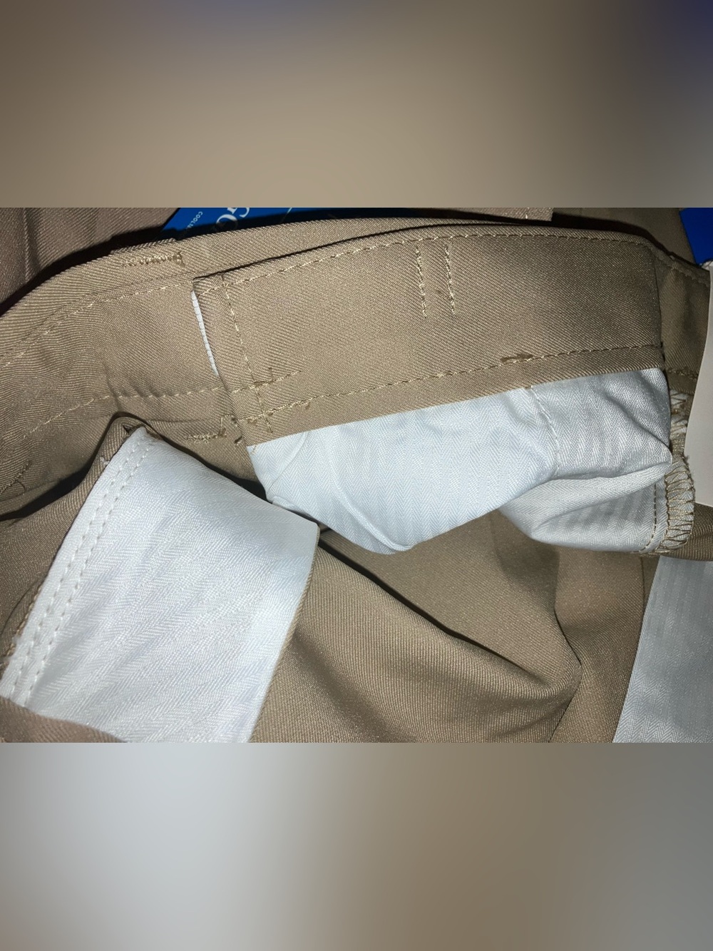 Haggar NEW Men's Cool 18 Pro Shorts Straight Fit Pleat Front Sz 48 Big And Tall - Picture 8 of 12